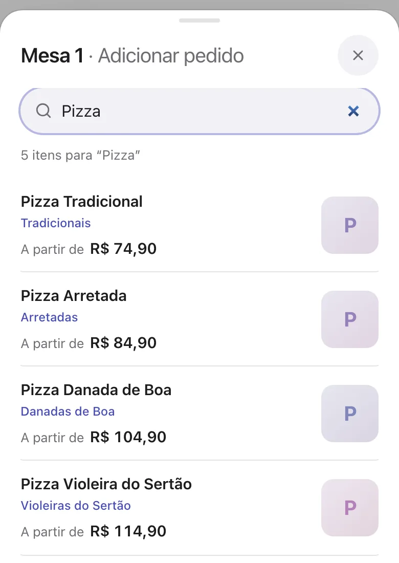 Busca por Pizza mostrando 5 itens